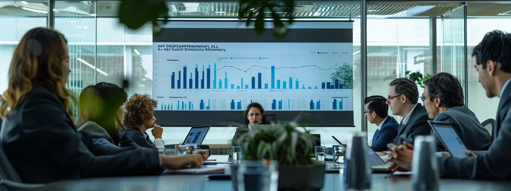 Liquidation VS Sales a dynamic boardroom scene captures a diverse group of business professionals engaged in a heated discussion over a large digital screen displaying a comparison chart between liquidation and sale options, emphasizing strategic decision-making and maximizing returns in a corporate environment.